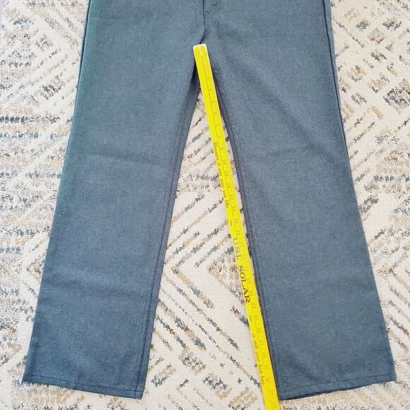 VTG Levi's Sta-Prest Big E Pants Mens 1960's Trousers Retro Slacks Bootcut 38X31 - Picture 12 of 13